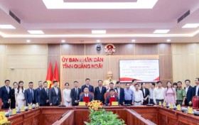 深化中越地方合作 共筑东盟发展纽带 太平洋建设与越南广义省签署合作备忘录
